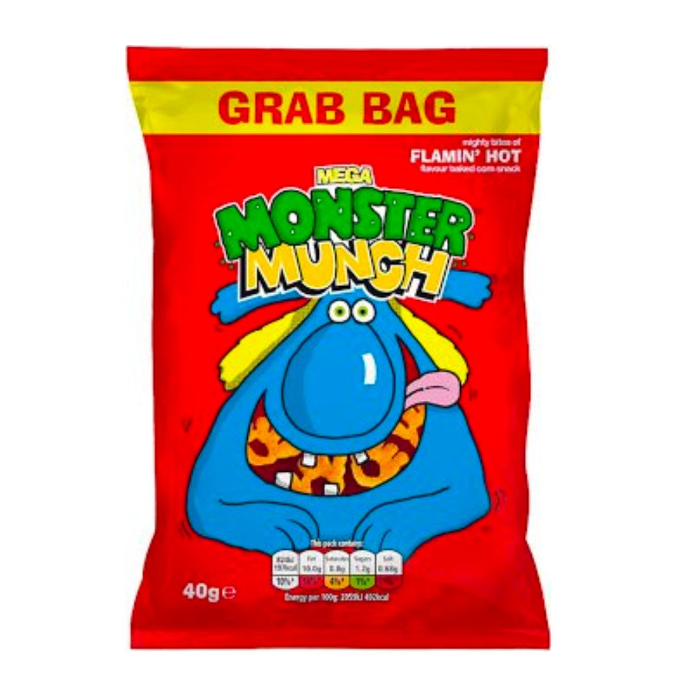 Walkers Monster Munch Flamin' Hot 40g