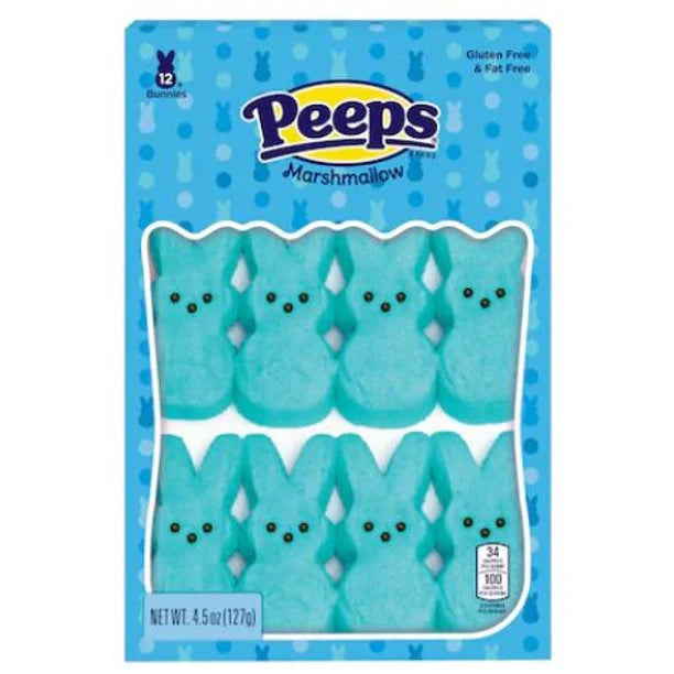 Peeps Marshmallow Blue  Bunnies 127g
