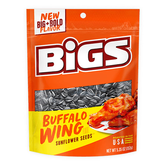 BIGS Buffalo Wing Sunflower Seeds 152g