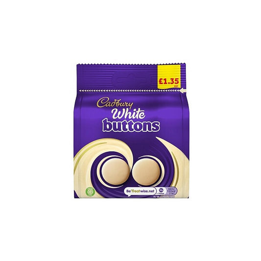 Cadbury White Buttons 95g