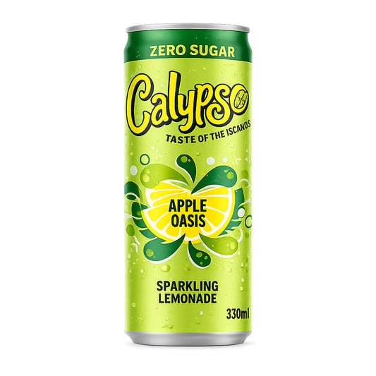 Calypso Sparkling Apple Oasis Zero 330ml