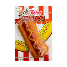 Super Tutti Frutti Gummy Hot Dog 150g