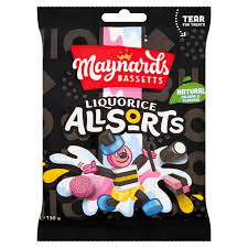Maynards  Bassetts Liquorice Allsorts 130g