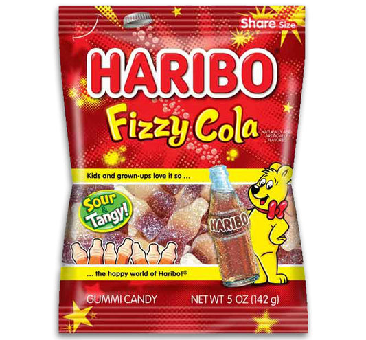 Haribo Fizzy Cola 142g