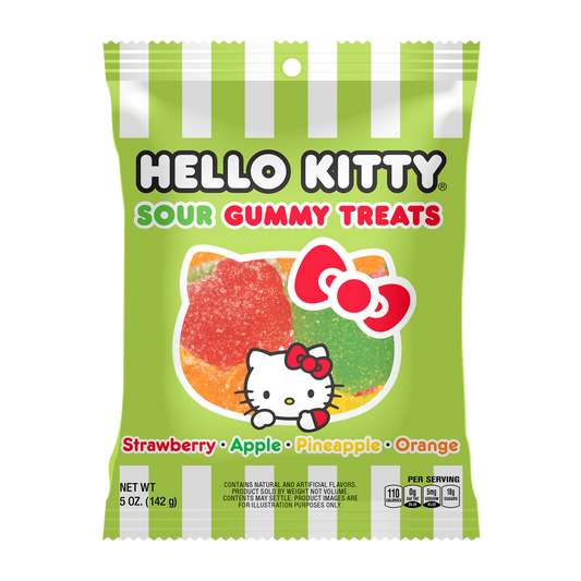 Hello Kitty Sour Gummy Treats 142g