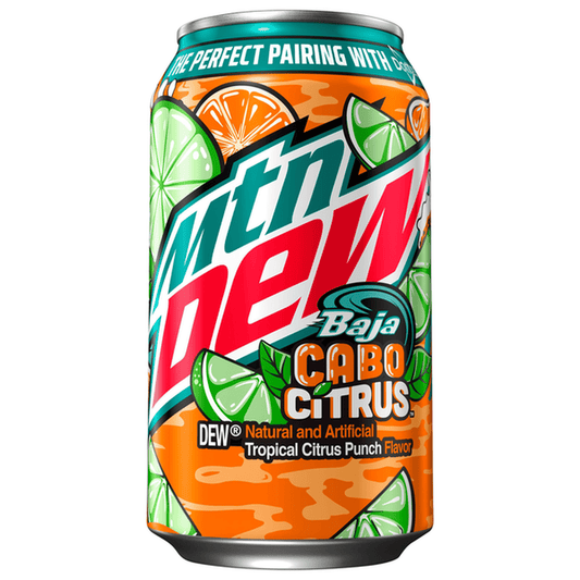 Mountain Dew Baja Cabo Citrus 355ml