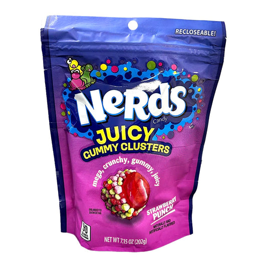 Nerds Juiced Gummy Clusters 202g