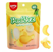 Amos Peelerz Gummy Banana 150g