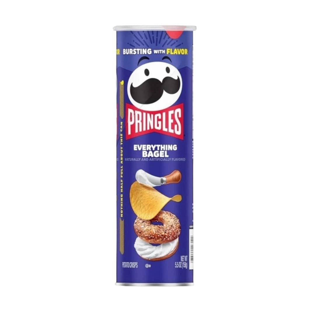US Pringles Everything Bagel 158g