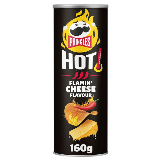 Pringles Hot Flamin Cheese 160g