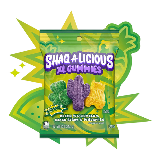 Shaq A Licious XL Sour Gummies 175g