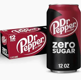 Dr Pepper Zero Sugar 355ml