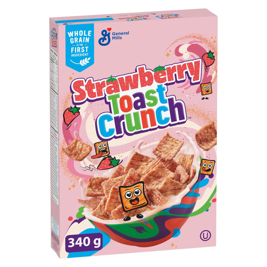 General Mills Strawberry Toast Crunch Cereal 340g