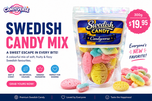 Candyverse Swedish Candy Mix Bag 300g