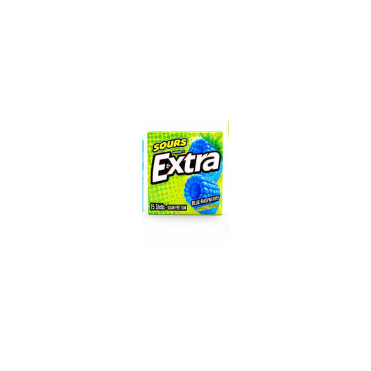 Extra Sours Blue Raspberry 15 sticks