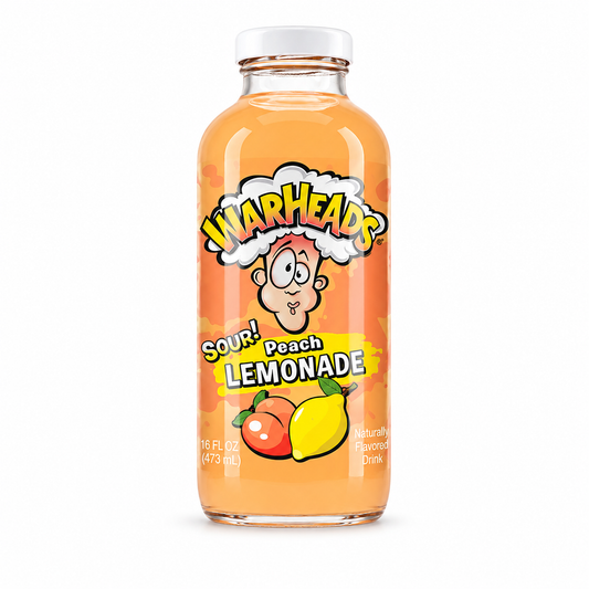 US Warheads Sour Peach Lemonade 473ml